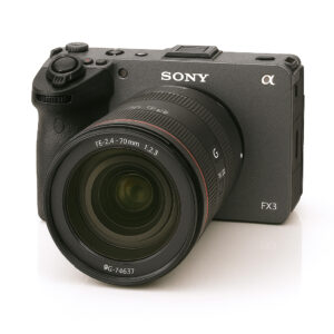 Cámara Sony FX3 con lente 24-70mm en renta